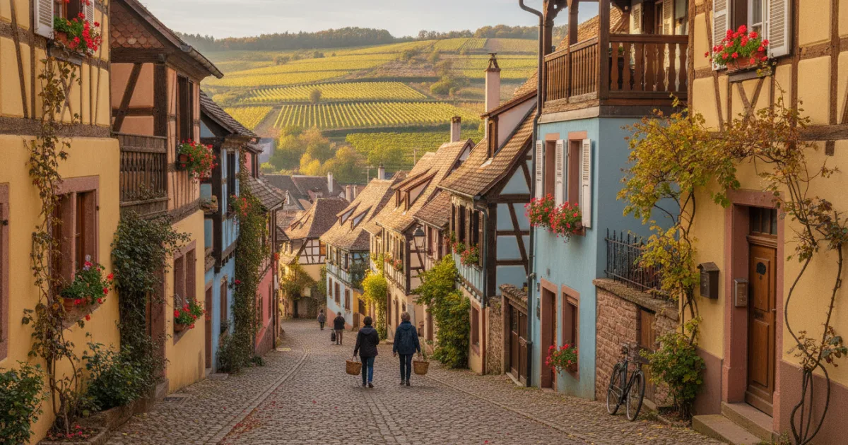 La Route des Vins : Séjour en B&B et gîtes à Bergheim